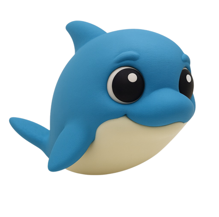 NeonBitz Baleia Azul